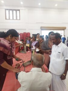 Free Medical Camp Conducted at St. Thomas Church, Vellappally