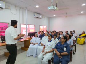 Cannula Audit Evaluation Meeting Conducted at SH Medical Centre